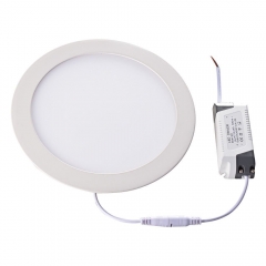 Dimmable SMD2835 slim led panel 7W 12w 18W round c
