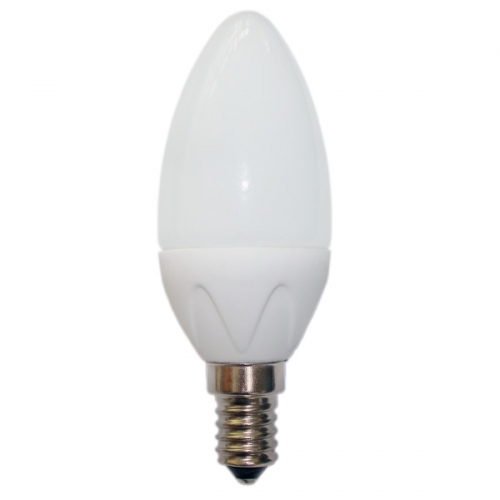 LED C37  Candle Bulb 450lm E14 5W