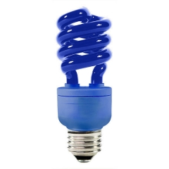 Color Spiral CFL  Fluorescent  Tube Lamp