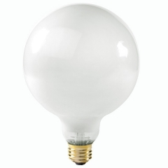 G125  globe  incandescent bulbs