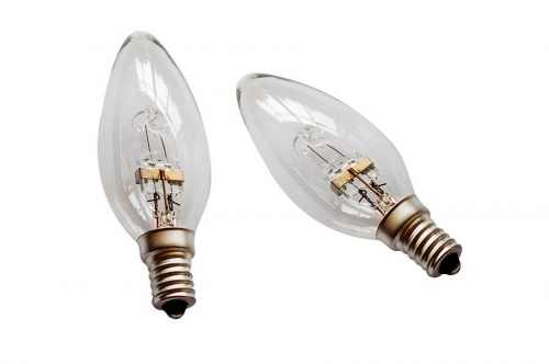 C35 halogen candle bulb