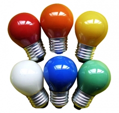 G45 color globe bulb