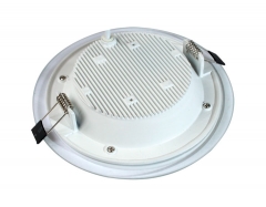 LED  6W 12W 18W Round Glass LED Panel Light