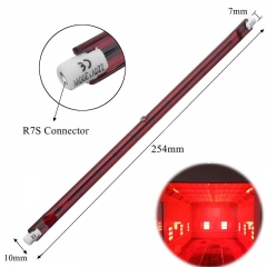 Ruby Halogen Infrared Quartz Heating Lamp 500W